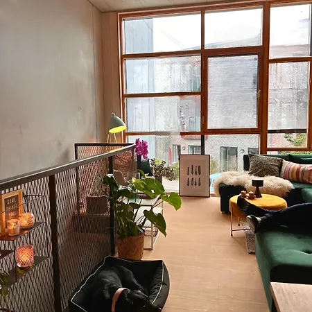 아파트 Large House In New York Style With A Private Rooftop Terrace. *